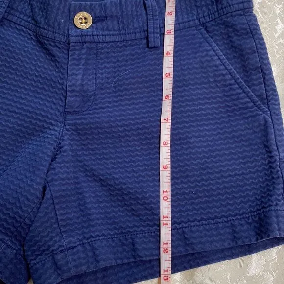 Lilly Pulitzer Women's Callahan Shorts- True Navy Size 2