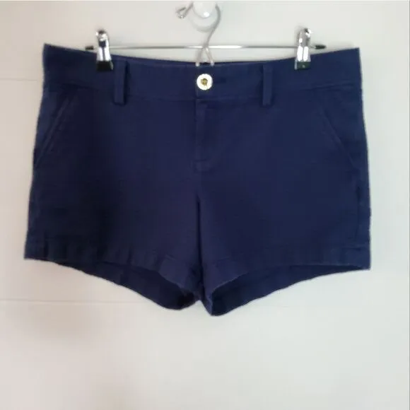 Lilly Pulitzer Women's Callahan Shorts- True Navy Size 2