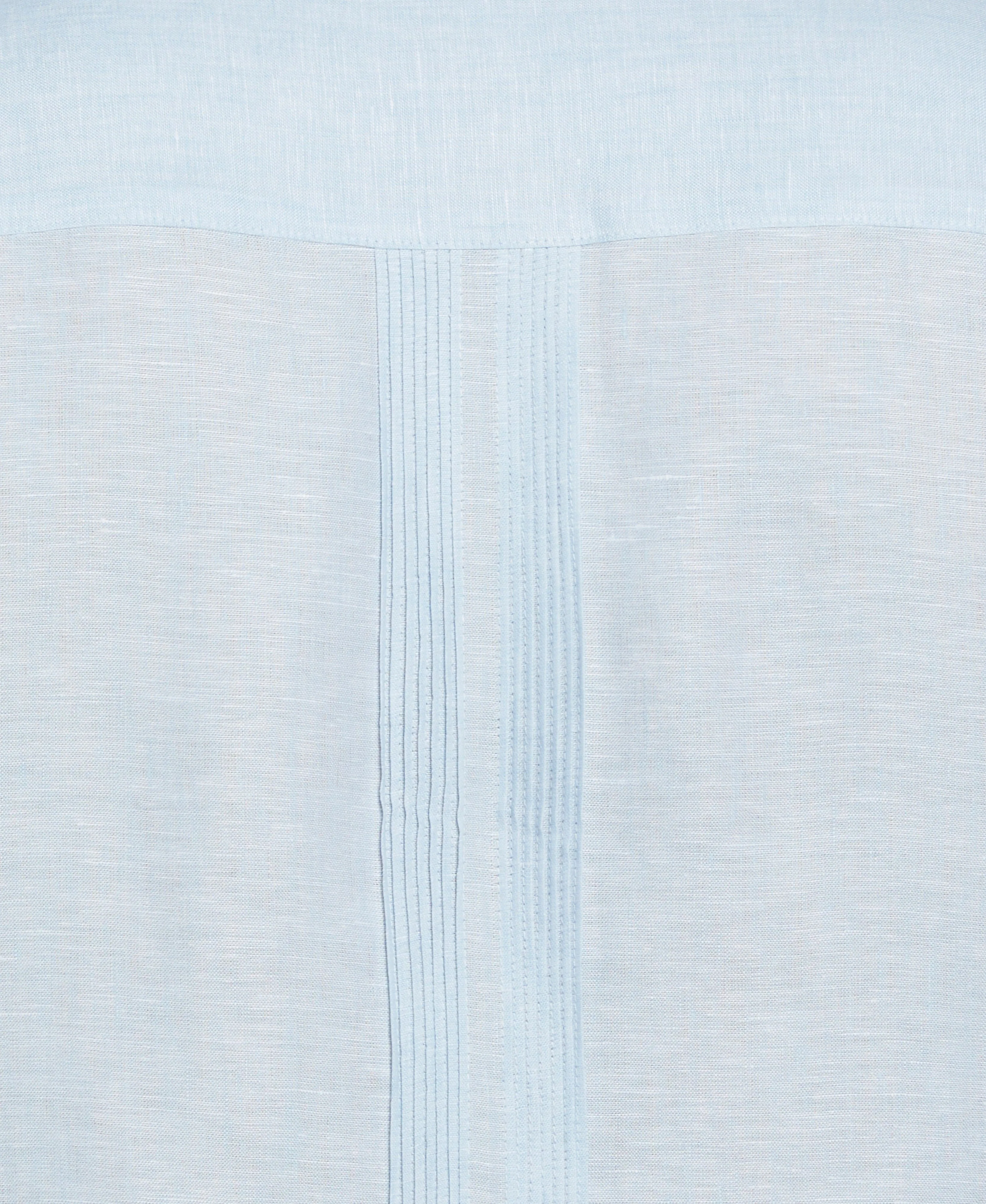Linen Multi-Tuck Guayabera Shirt