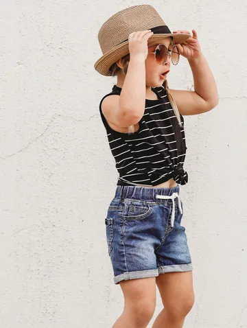 Little Bipsy Classic Denim Shorts