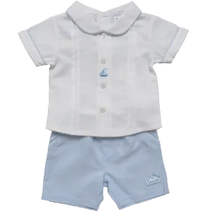 Little Sailor 2-Piece Short Set