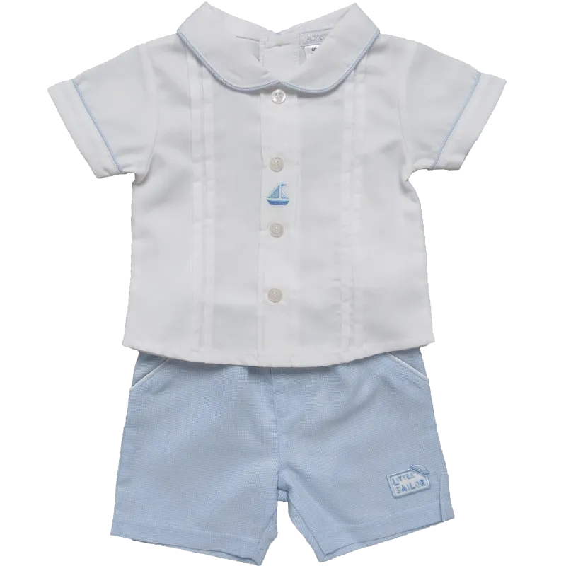 Little Sailor 2-Piece Short Set