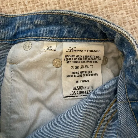 Lovers   Friends Denim Jean Shorts, size 24, GREAT condition