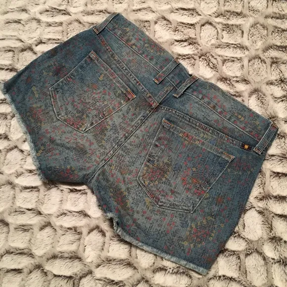 Lucky Brand Paisley Wild Flower Riley Shorts