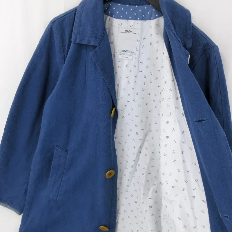[M] Visvim 14SS Mies Coat Indigo