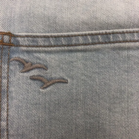 Madewell High Rise Embroidered Denim Shorts- Size 32
