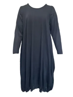Marina Rinaldi Women's Black Gisel Pullover Shift Dress Size XL NWT
