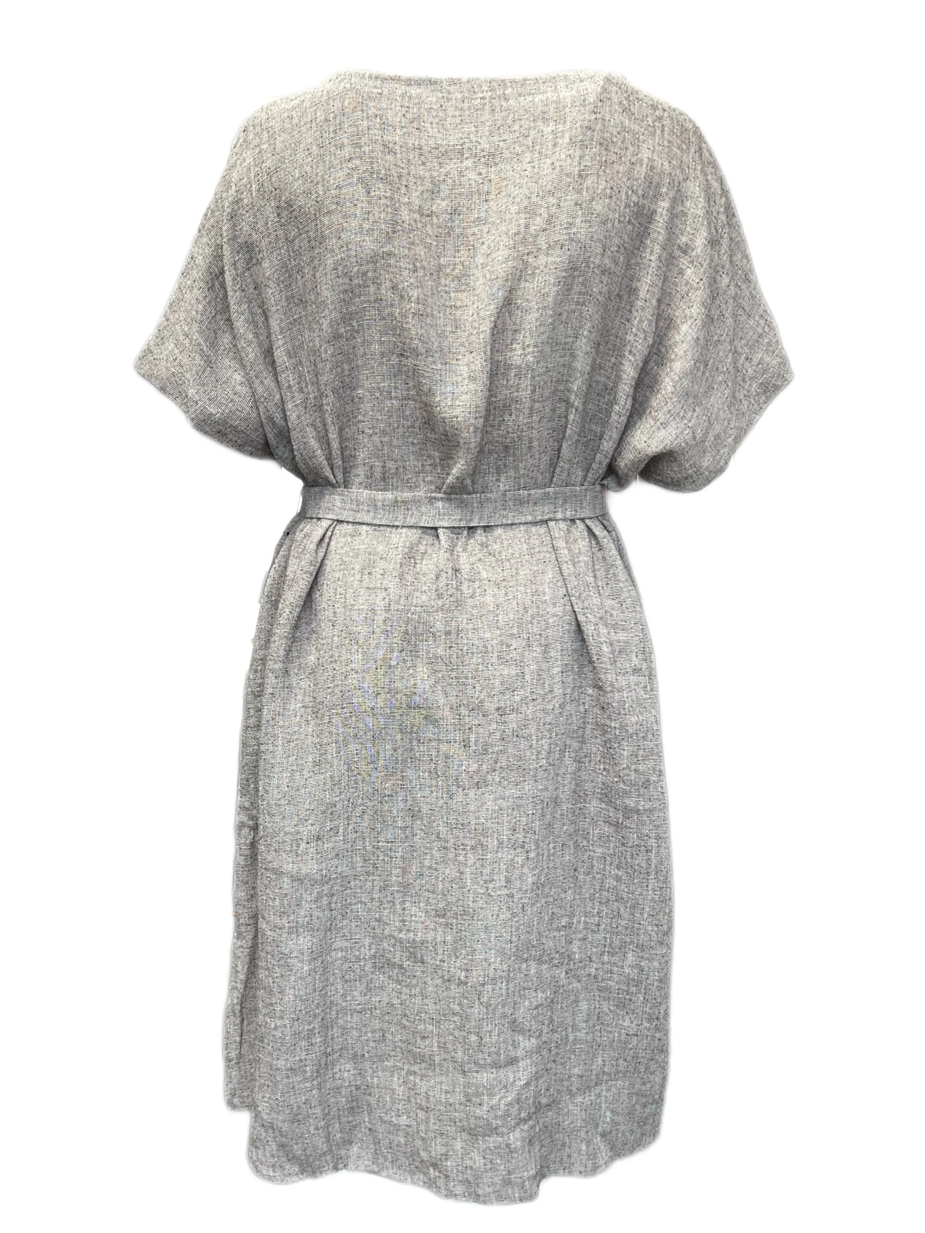 Marina Rinaldi Women's Grey Diaro Button Down Shift Dress Size 22W/31