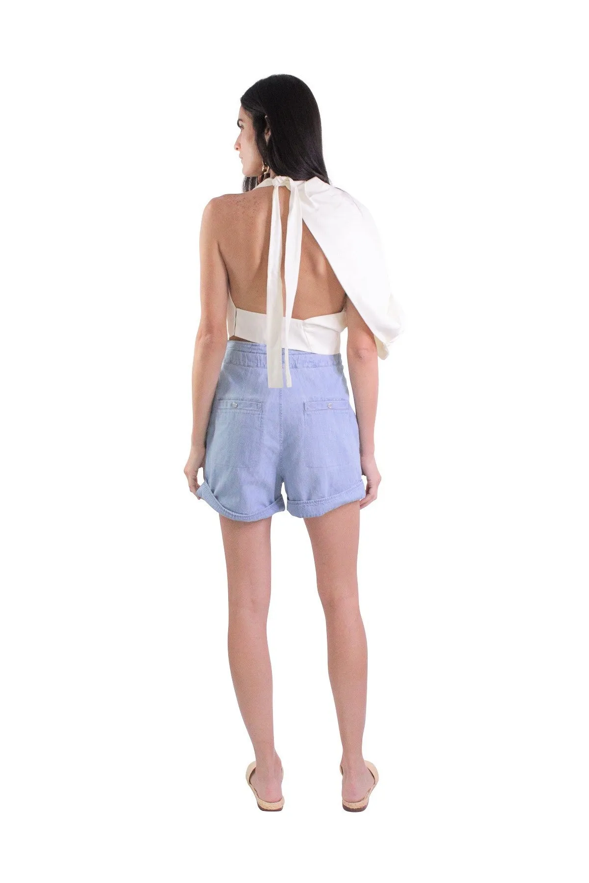 Marius Pants in Light Blue