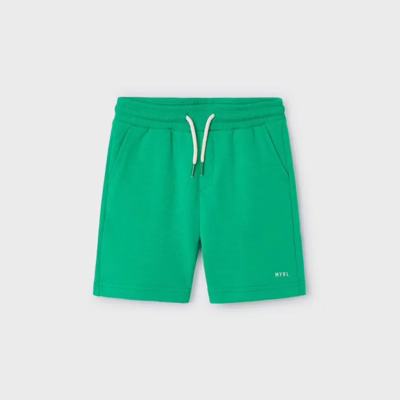 Mayoral Boys Jersey Shorts Ss24 611 Green