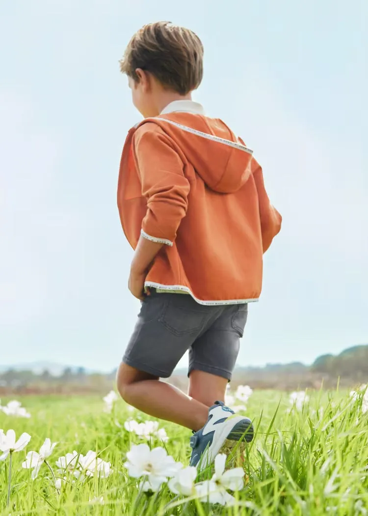 Mayoral Denim Shorts in Grey: Size 3 to 9 Years