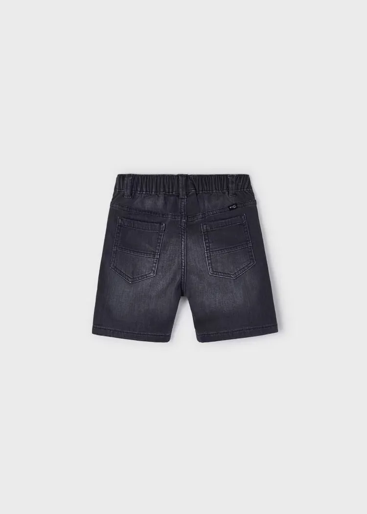 Mayoral Denim Shorts in Grey: Size 3 to 9 Years