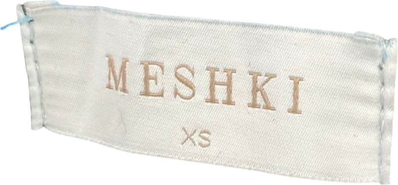 Meshki Blue Abel Denim Shorts UK XS