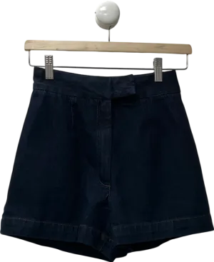 Meshki Blue Abel Denim Shorts UK XS