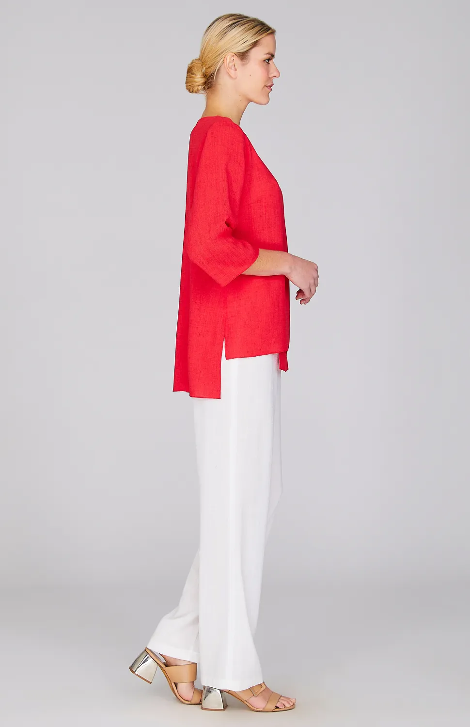 Microlinen Double Layer Tunic