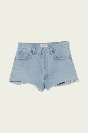 Mila Vintage High Rise Short in Hazard