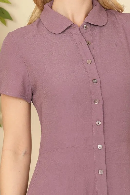 Mini Collar Dress
