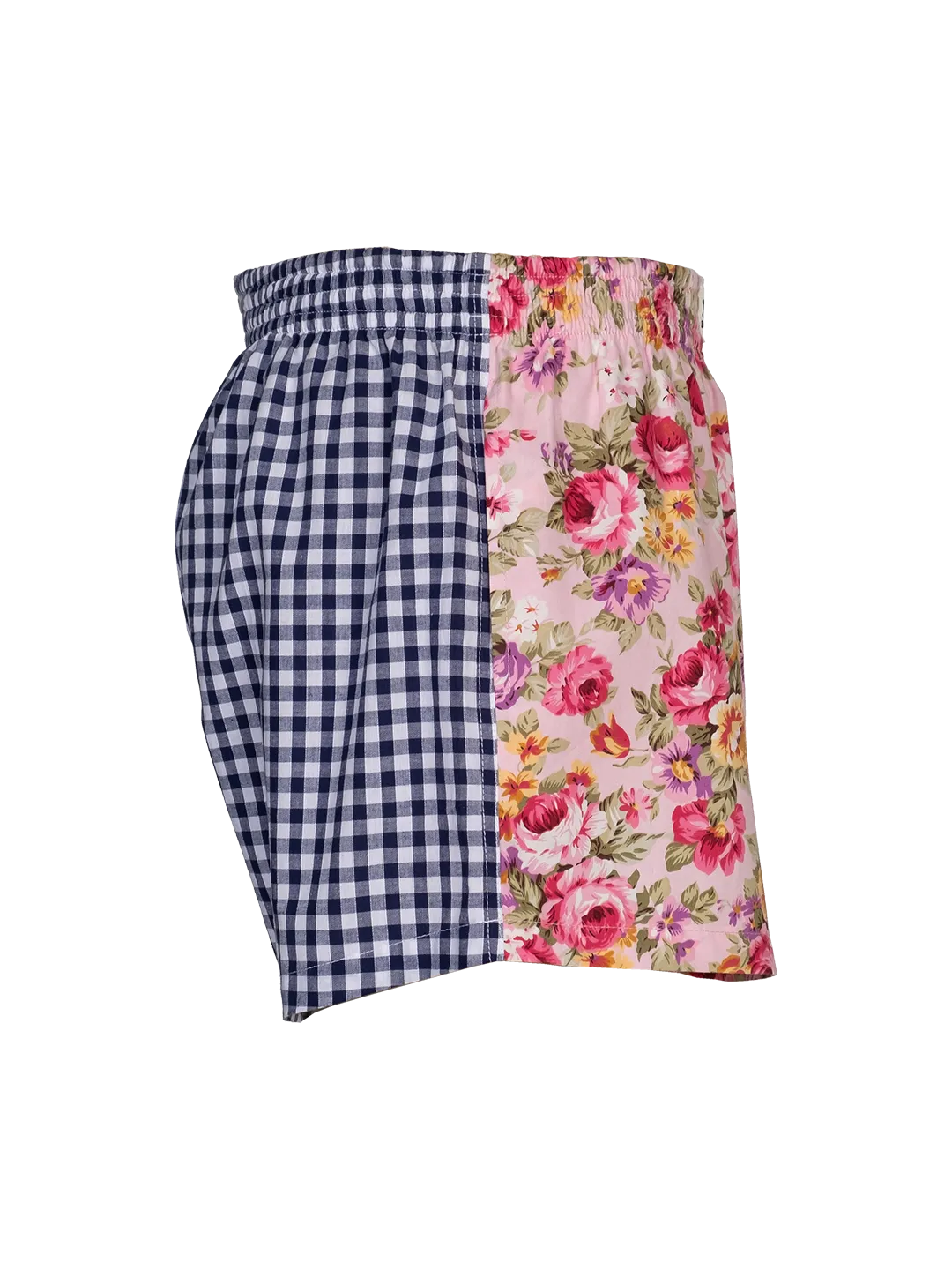 Mixed-print Boxer Shorts