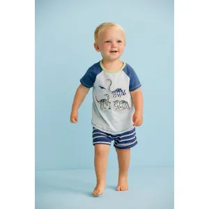 Mud Pie Dino Short Set