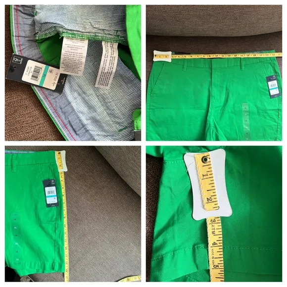 New Tommy Hilfiger Hollywood Style 5” Shorts Women’s Size 16 in Fern