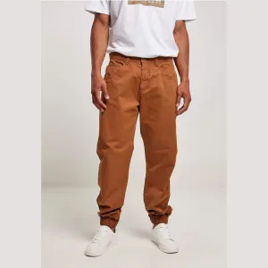 Nohavice jogger  Southpole Script Twill Pants Toffee
