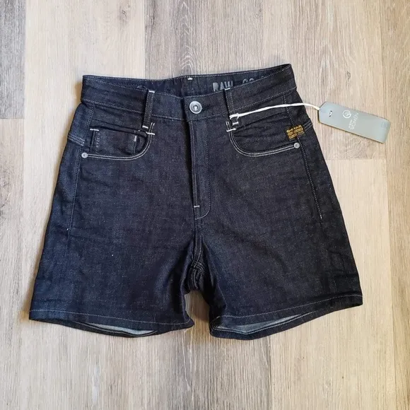 NWT G-STAR RAW DENIM/NEW RADAR WOMEN’S SHORTS