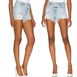 NWT Good American Bombshell Denim Jean Shorts 27
