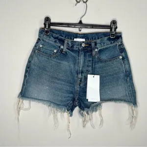 NWT John Elliot Brady Denim Shorts Size 25