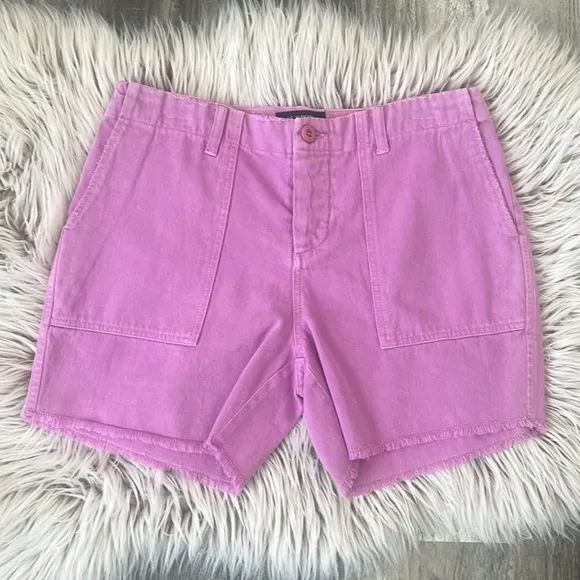 NWT Le Superbe Beach Crawler Orchid Cut Off Shorts Size 8 Reg. $175