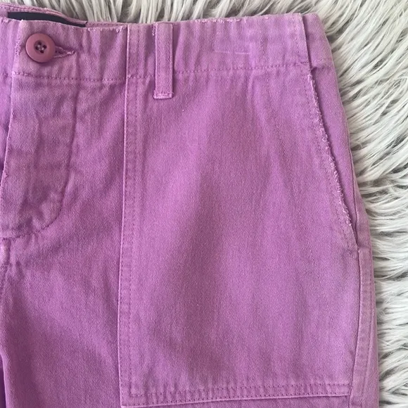 NWT Le Superbe Beach Crawler Orchid Cut Off Shorts Size 8 Reg. $175