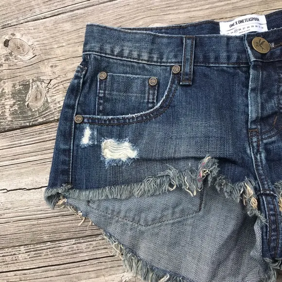 One Teaspoon Bonitas Denim Shorts | 25