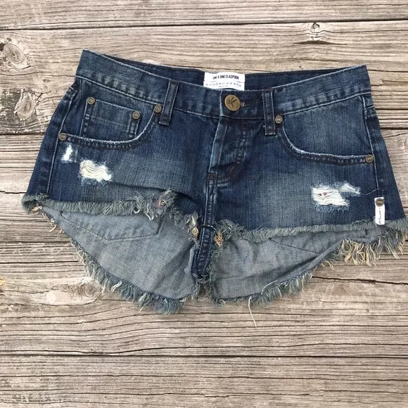 One Teaspoon Bonitas Denim Shorts | 25