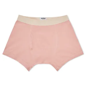 Organic Cotton Boxer Briefs - Dusty Pink