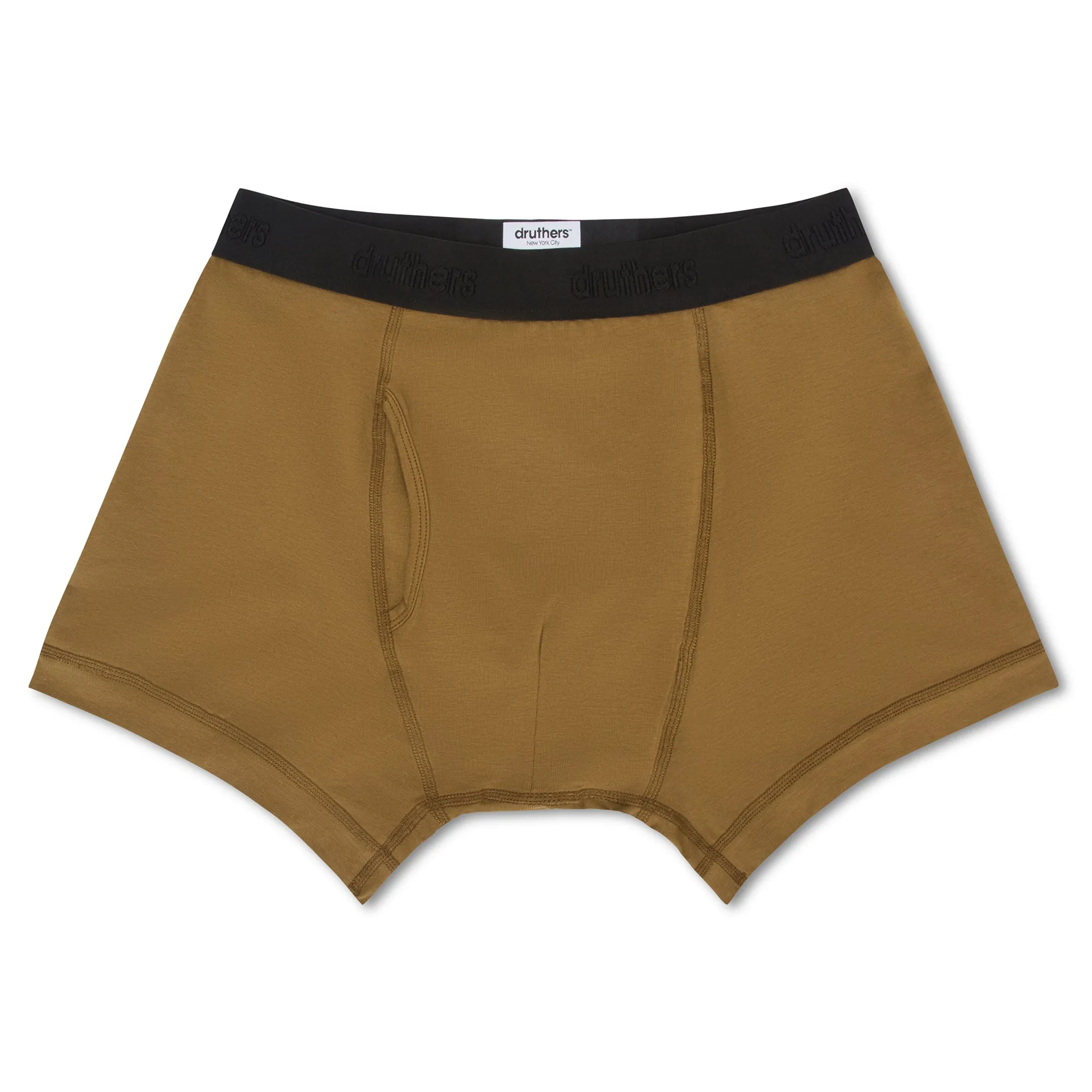 Organic Cotton Boxer Briefs - Olive
