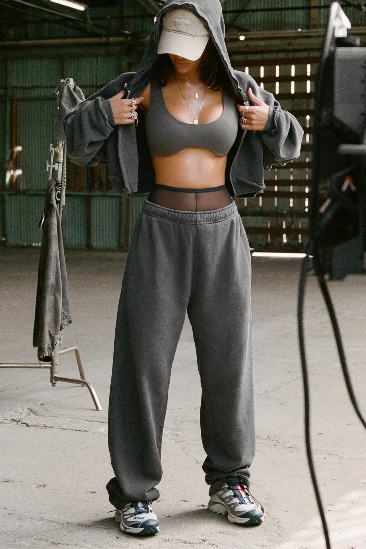 Oversized Straight Leg Jogger