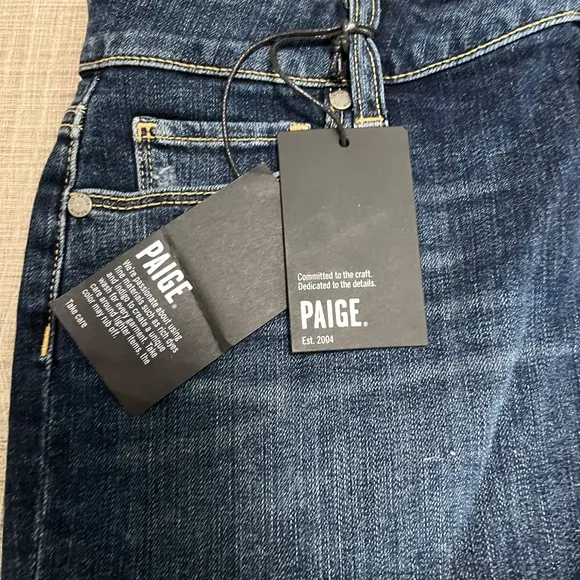 Paige Denim Shorts: &quot;Bobby Short&quot;  Mid Rise Cut Off Size: 26