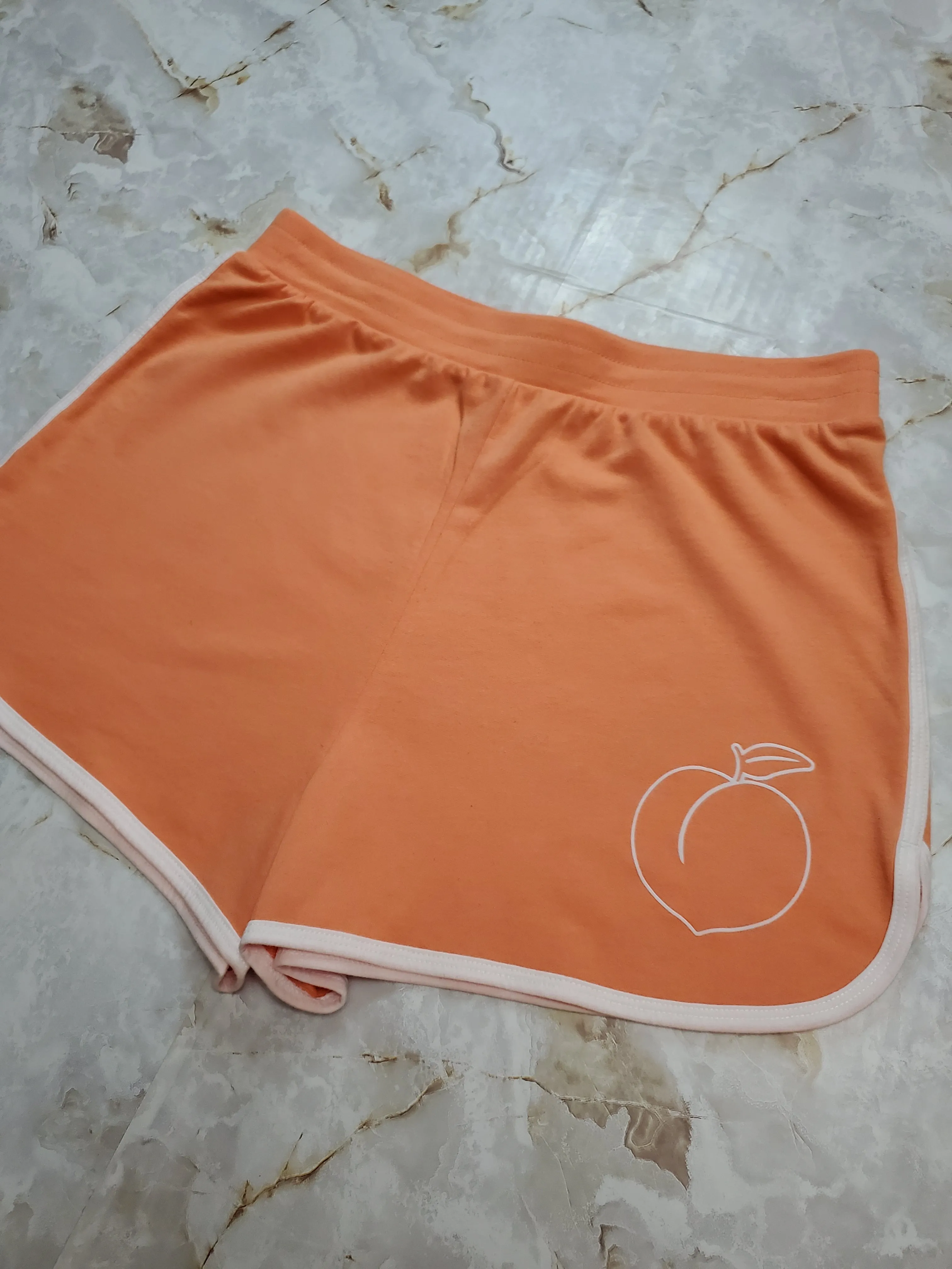 Peachy Retro Boy Shorts