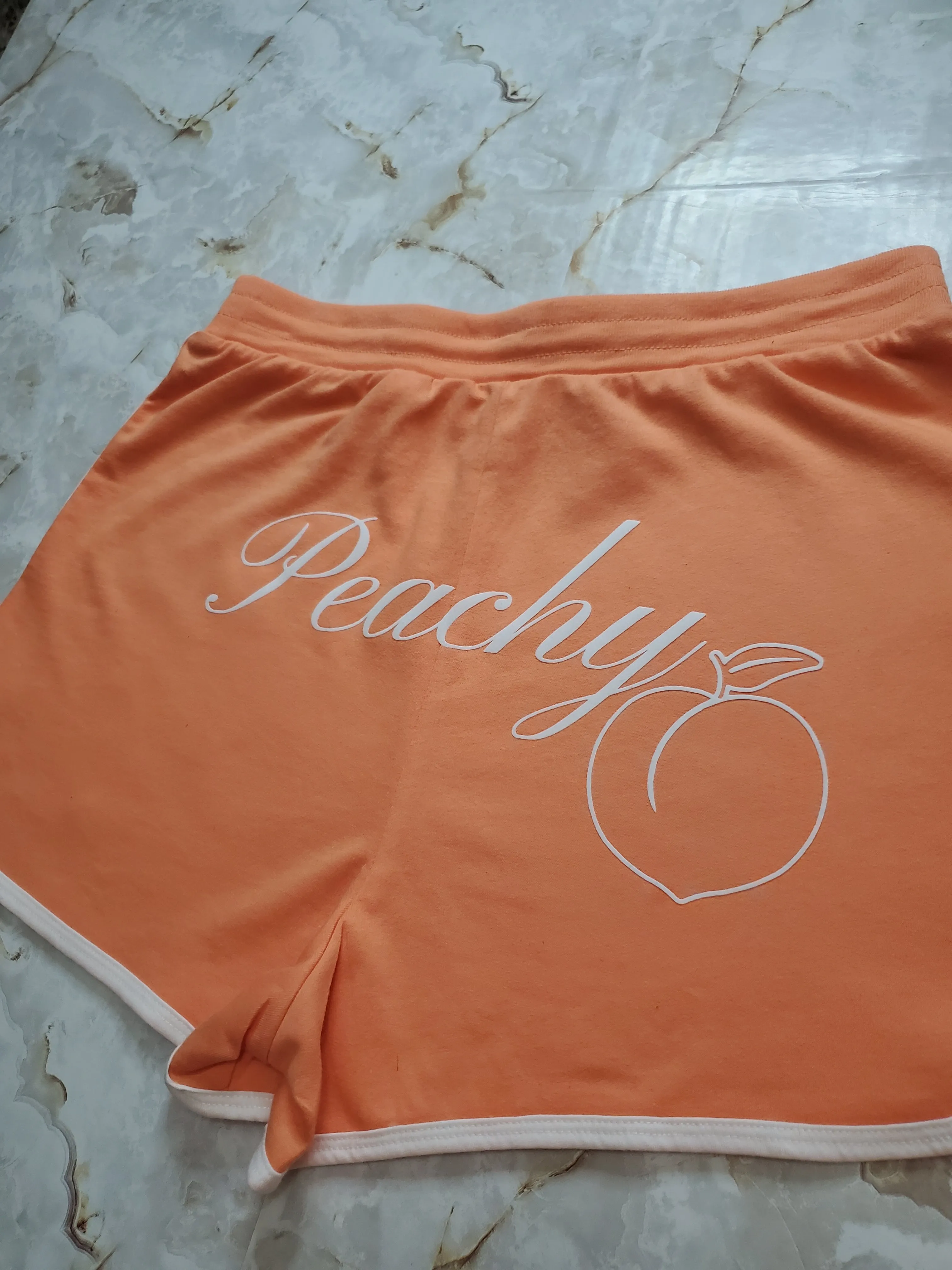 Peachy Retro Boy Shorts