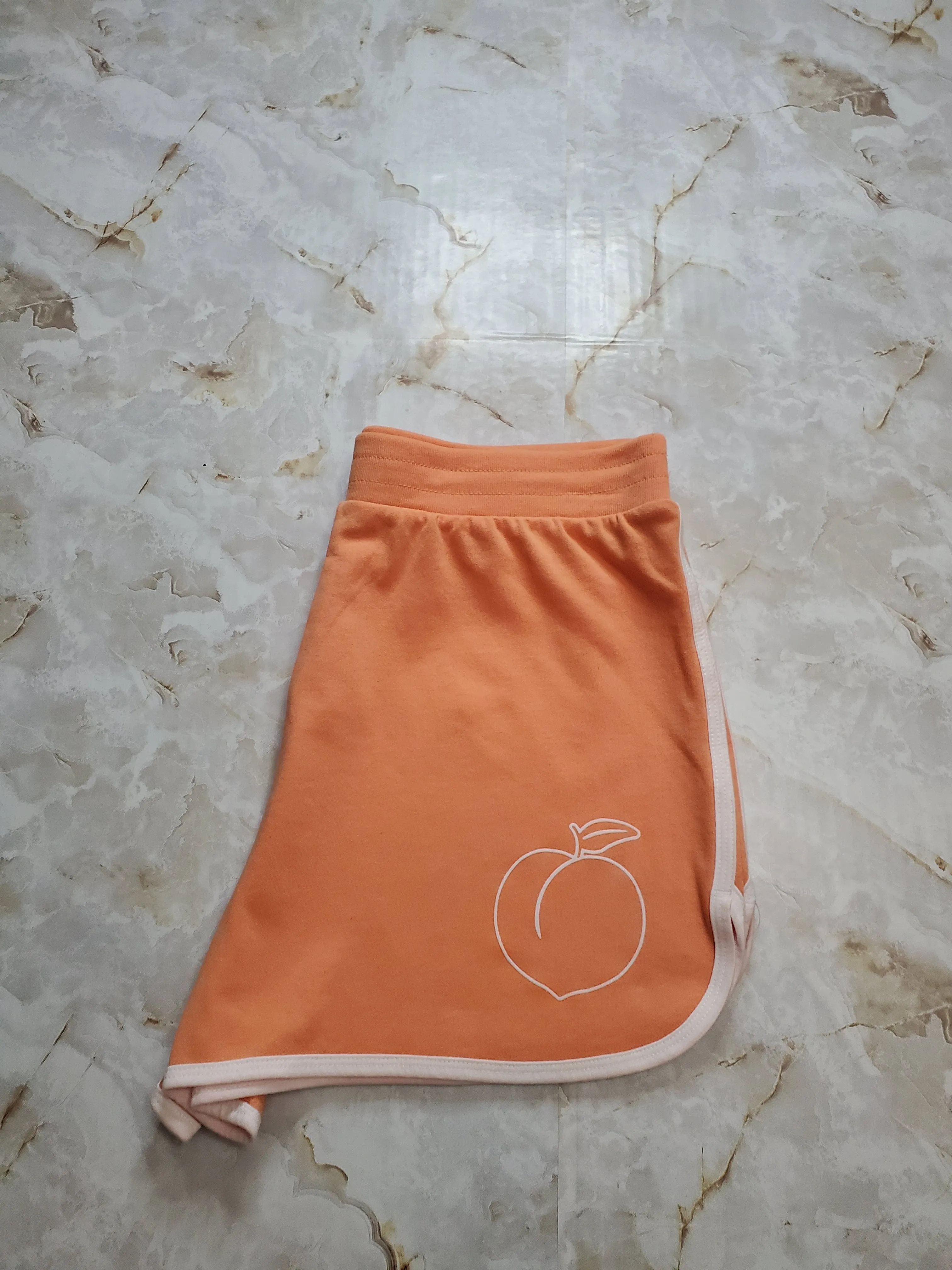 Peachy Retro Boy Shorts