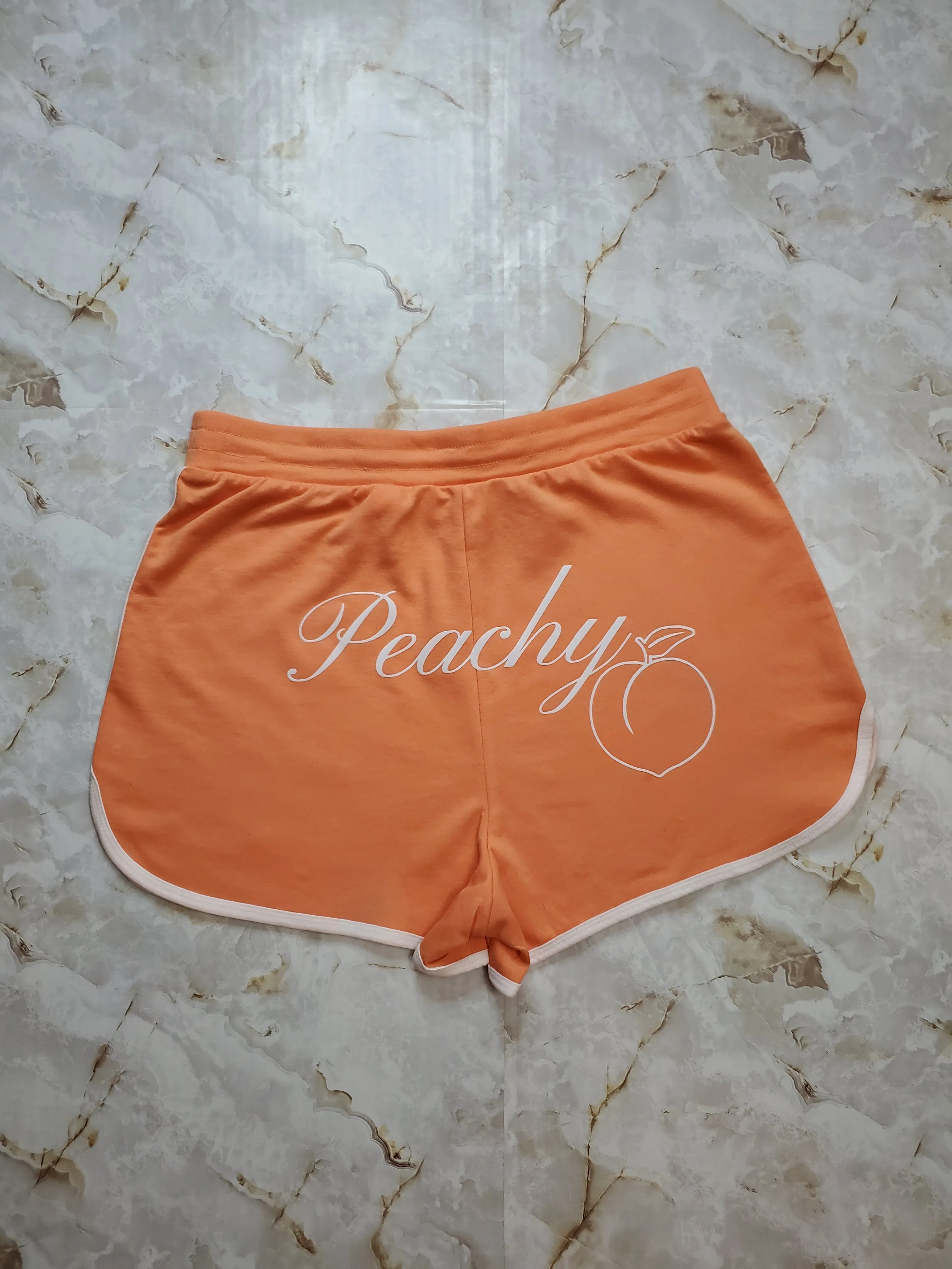 Peachy Retro Boy Shorts