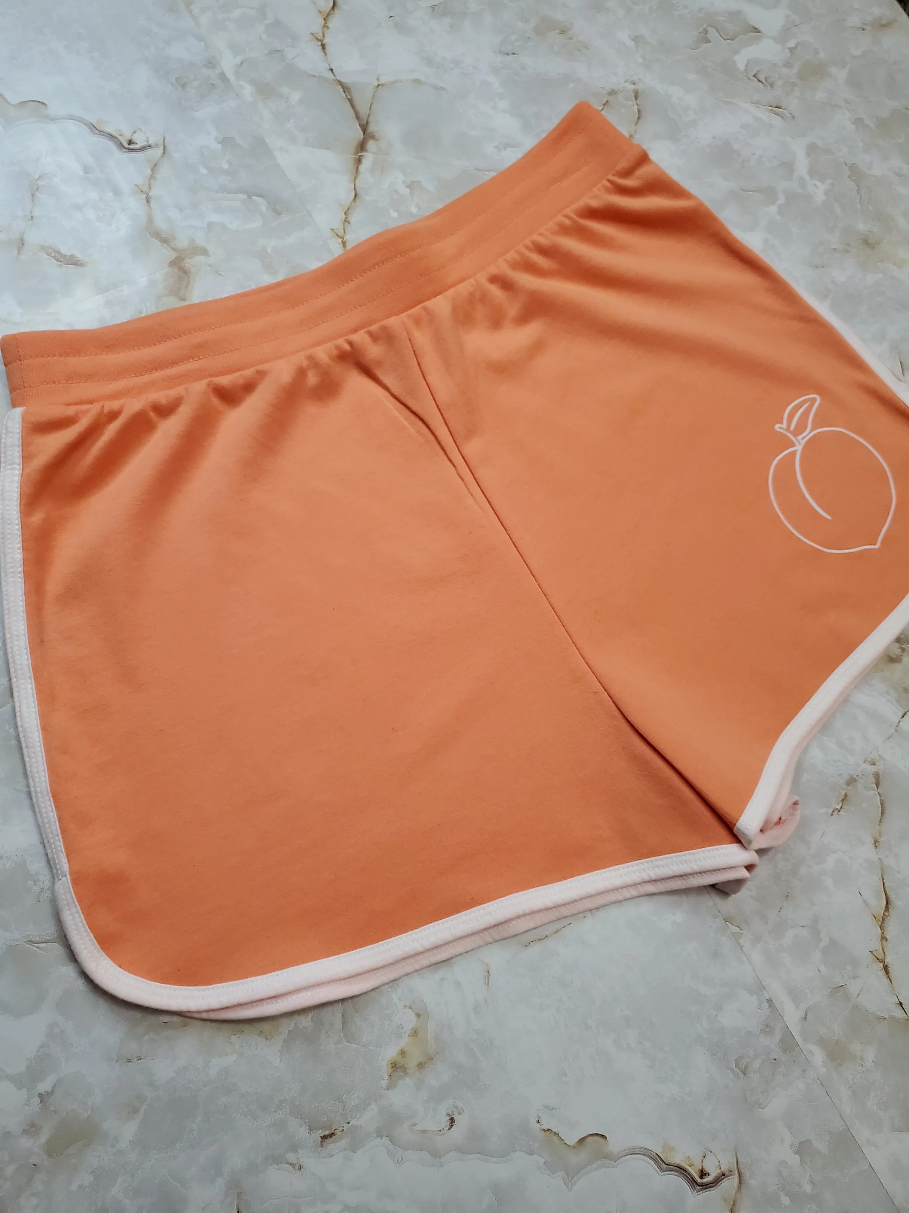 Peachy Retro Boy Shorts