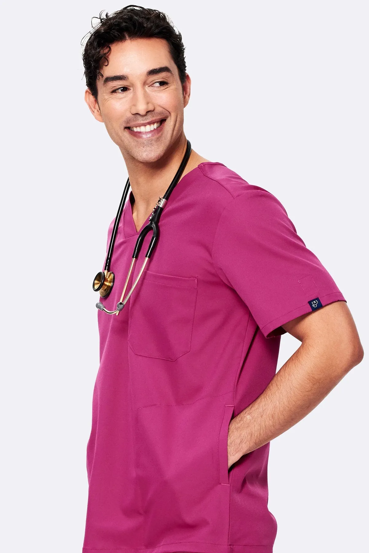 Planet Friendly Men’s V-Neck Tuck Top