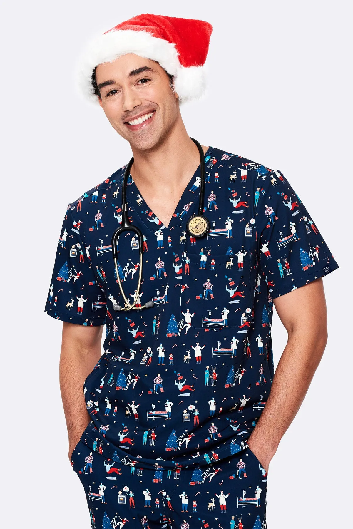 Planet Friendly Men’s V-Neck Tuck Top