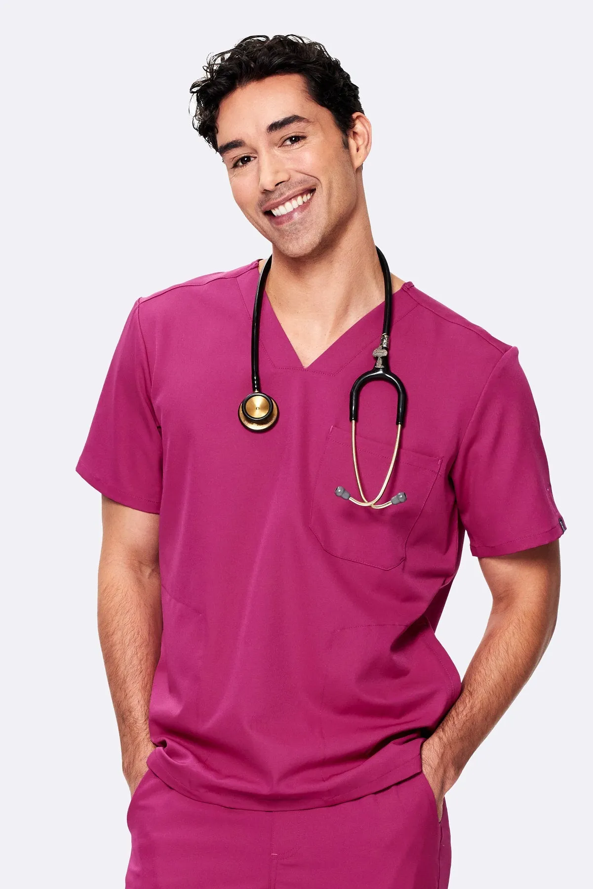 Planet Friendly Men’s V-Neck Tuck Top