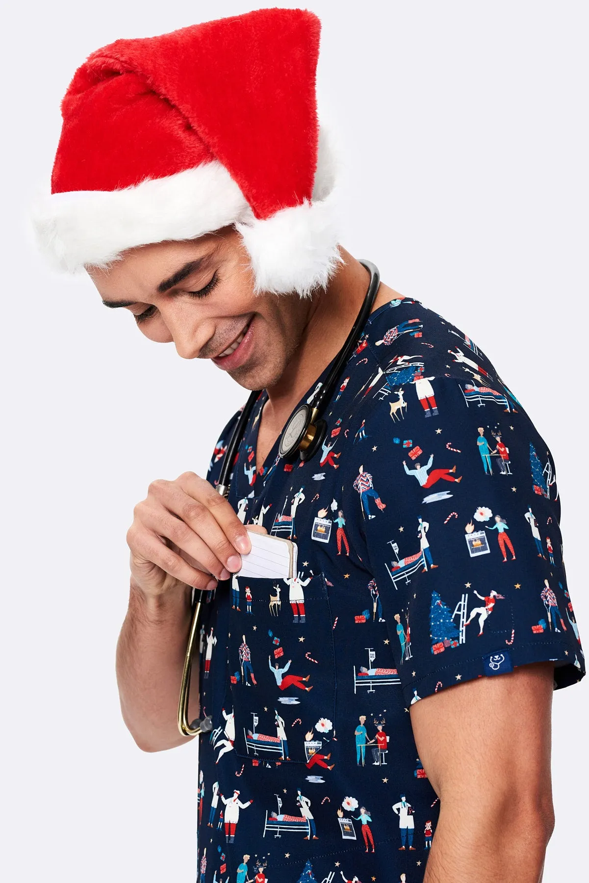 Planet Friendly Men’s V-Neck Tuck Top