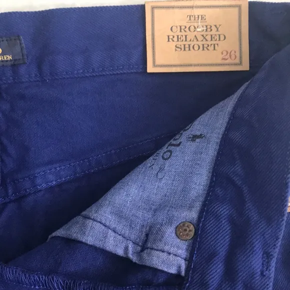 Polo Ralph Lauren The Crosby Relaxed Shorts Cotton Blue Women’s