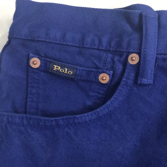 Polo Ralph Lauren The Crosby Relaxed Shorts Cotton Blue Women’s