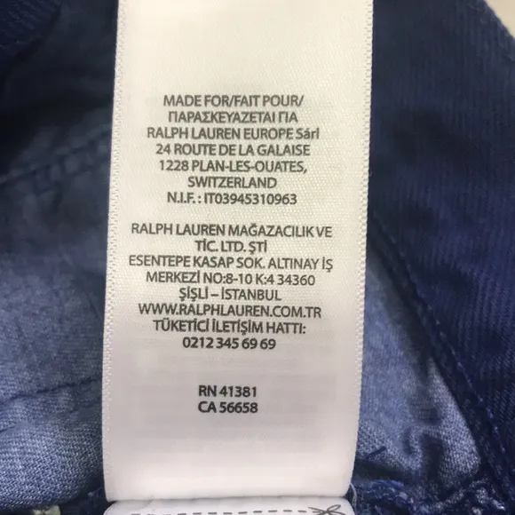 Polo Ralph Lauren The Crosby Relaxed Shorts Cotton Blue Women’s