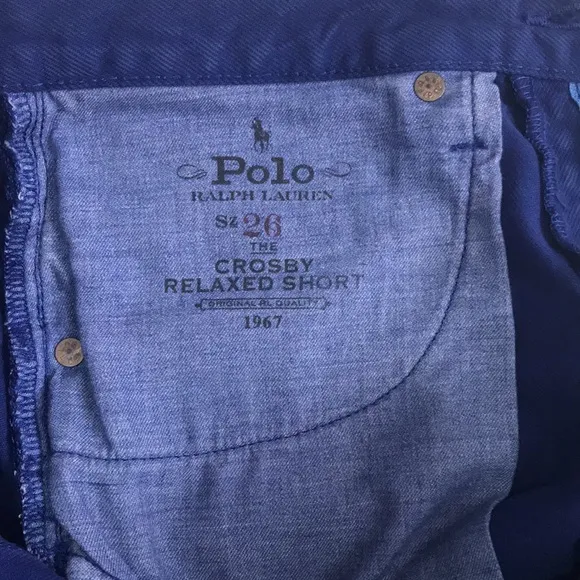Polo Ralph Lauren The Crosby Relaxed Shorts Cotton Blue Women’s