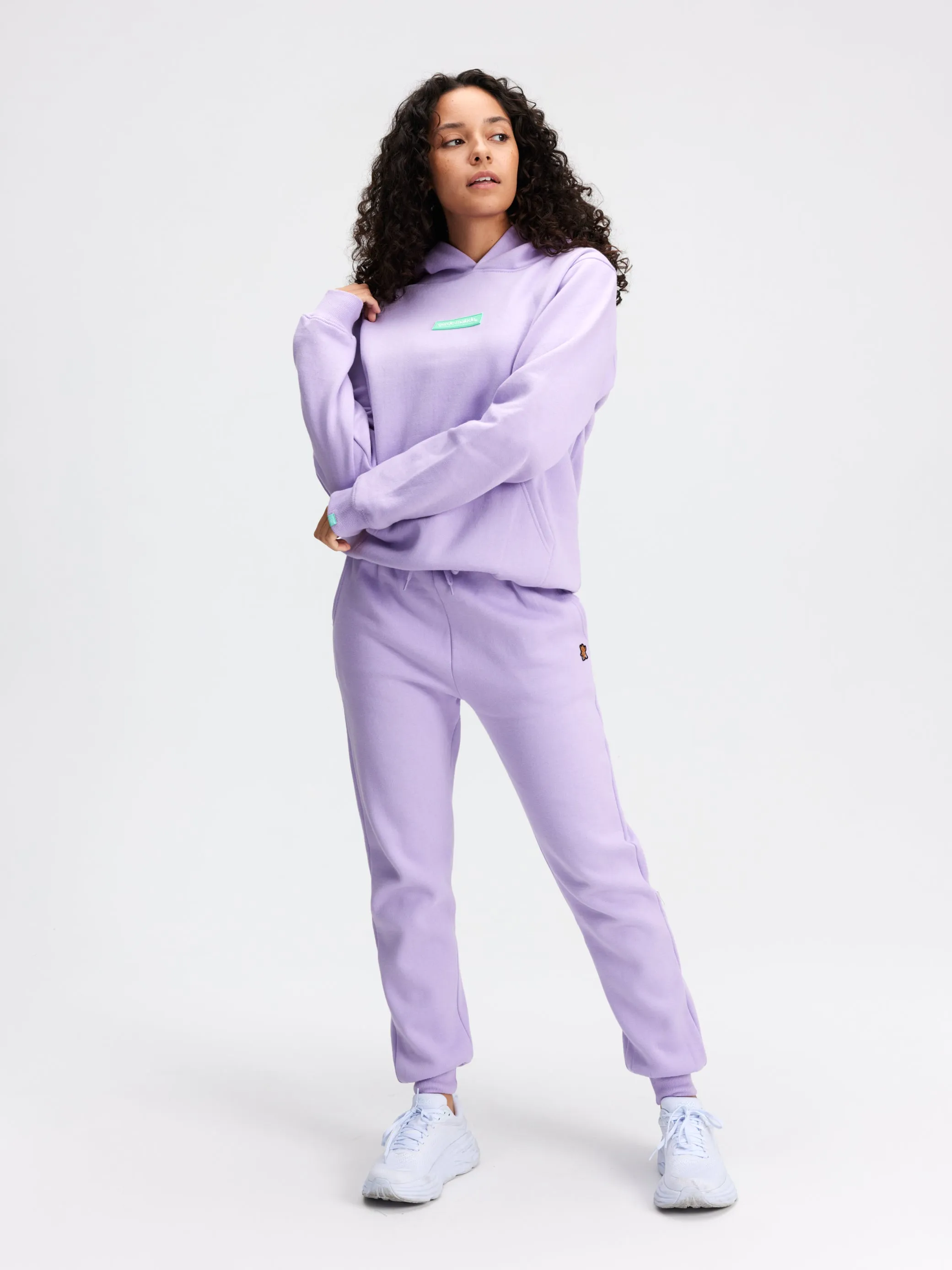 Premium Heavyweight Jogger – Teddy Patch - Lavande - FINAL SALE || Premium Heavyweight Jogger – Teddy Patch - Lavande - VENTE FINALE